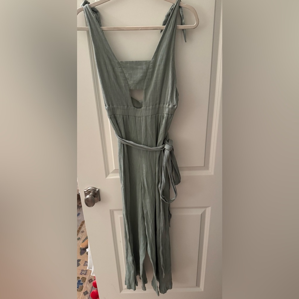 Mara Hoffman Sage Green Jumpsuit